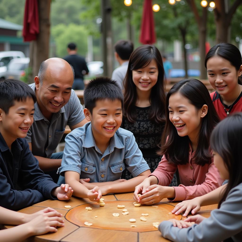 choi-da-han-ket-noi-cong-dong|Hình ảnh mọi người cùng nhau chơi đá hàn