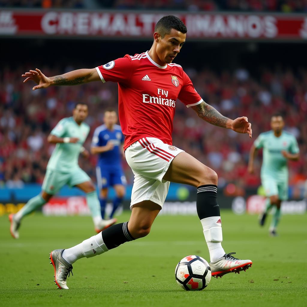 estadio-dos-arcos-hinh-anh-2|Hình ảnh Cristiano Ronaldo thi đấu tại Estádio dos Arcos