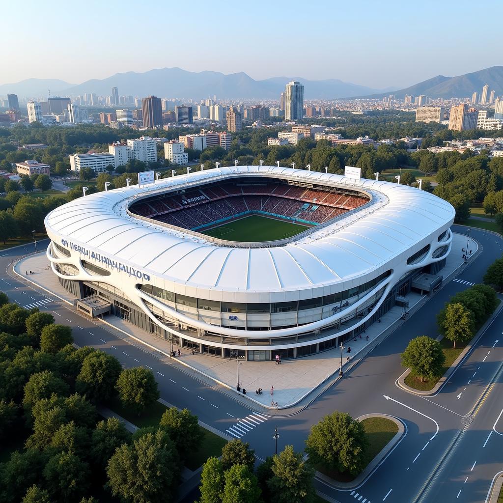 Hình ảnh ngoại thất sân vận động Aek Arena - George Karapatakis