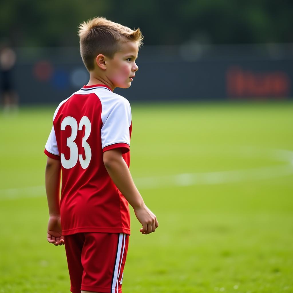 Youri Regeer trong màu áo Ajax Amsterdam