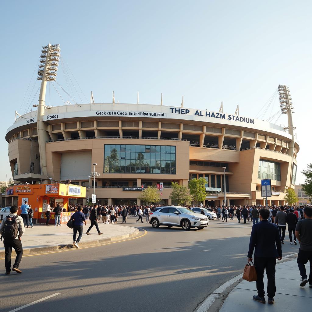 Al Hazm Club Stadium và Cộng đồng