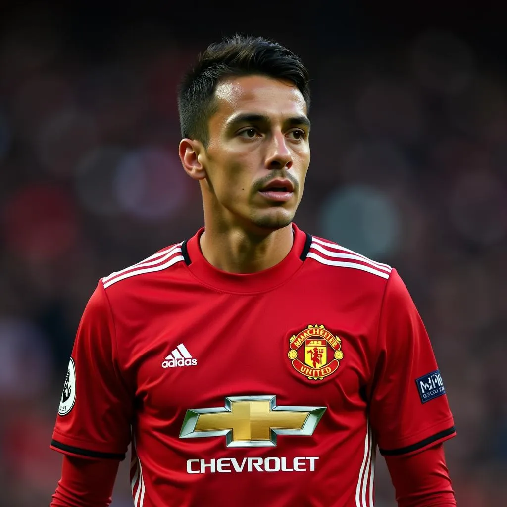 Alejandro Garnacho trong màu áo Manchester United