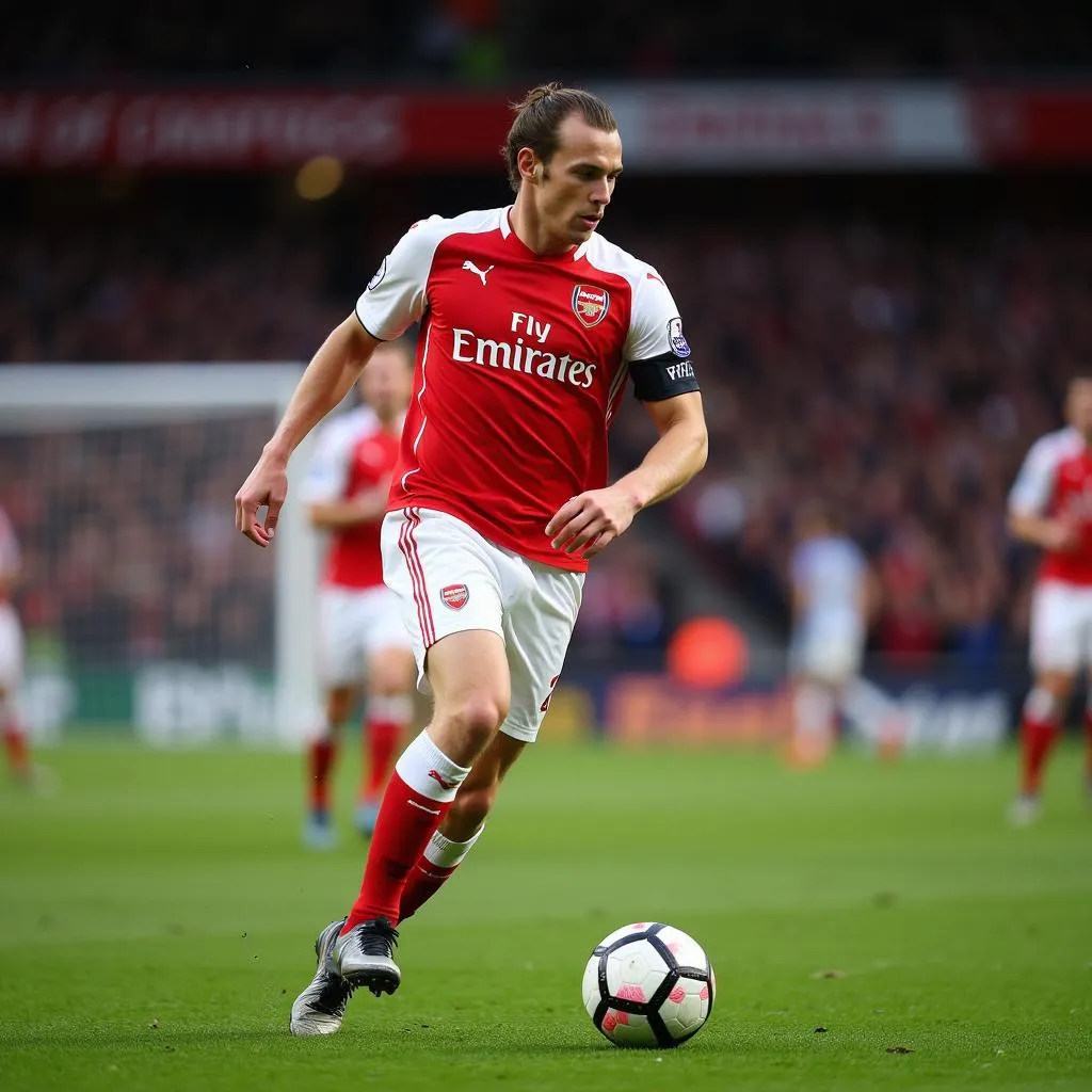 Aleksandr Hleb trong màu áo Arsenal