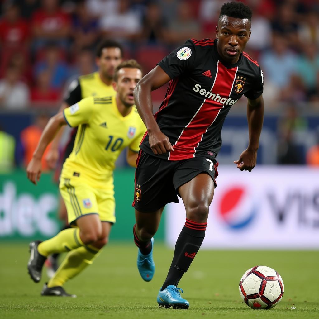 Alexis Beka Beka thi đấu cho OGC Nice