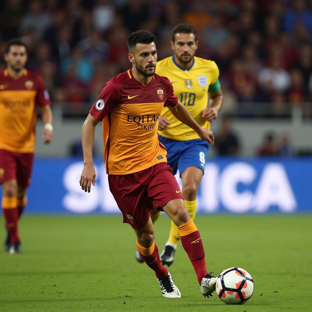 Andres Lorenzo Rios tỏa sáng trong màu áo AS Roma