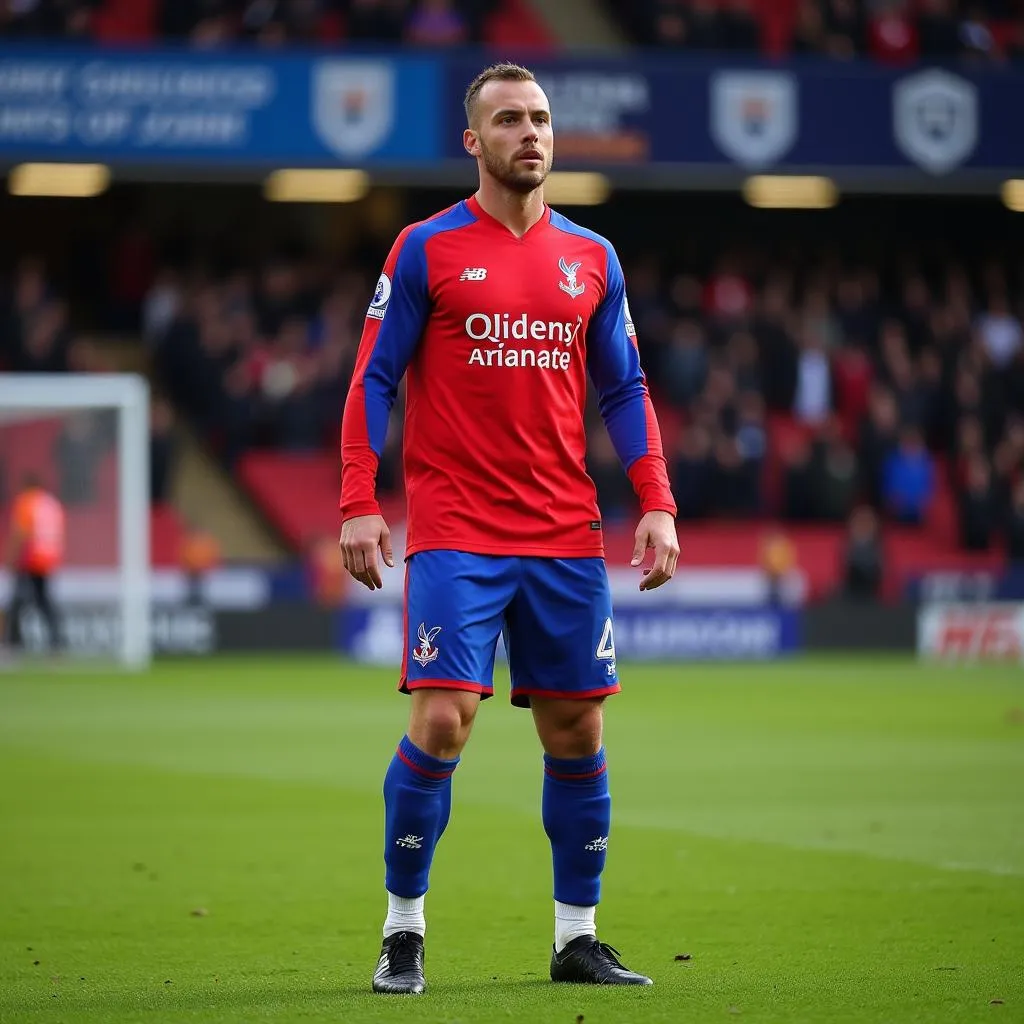 Andy Johnson trong màu áo Crystal Palace tại Selhurst Park