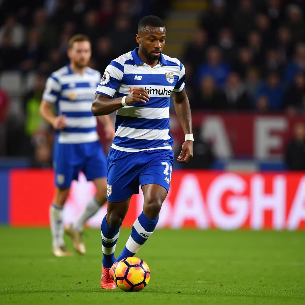 Andy Rinomhota trong màu áo Reading FC