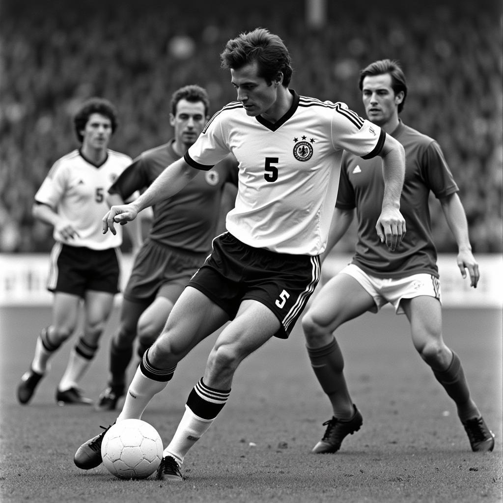 Beckenbauer in action