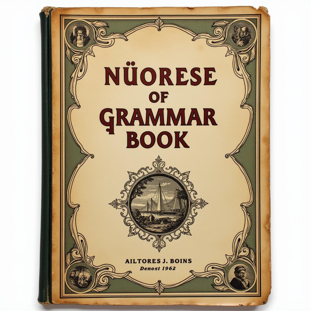 Bìa một cuốn sách ngữ pháp Nuorese