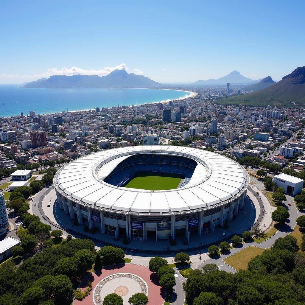 Cape Town Stadium toàn cảnh