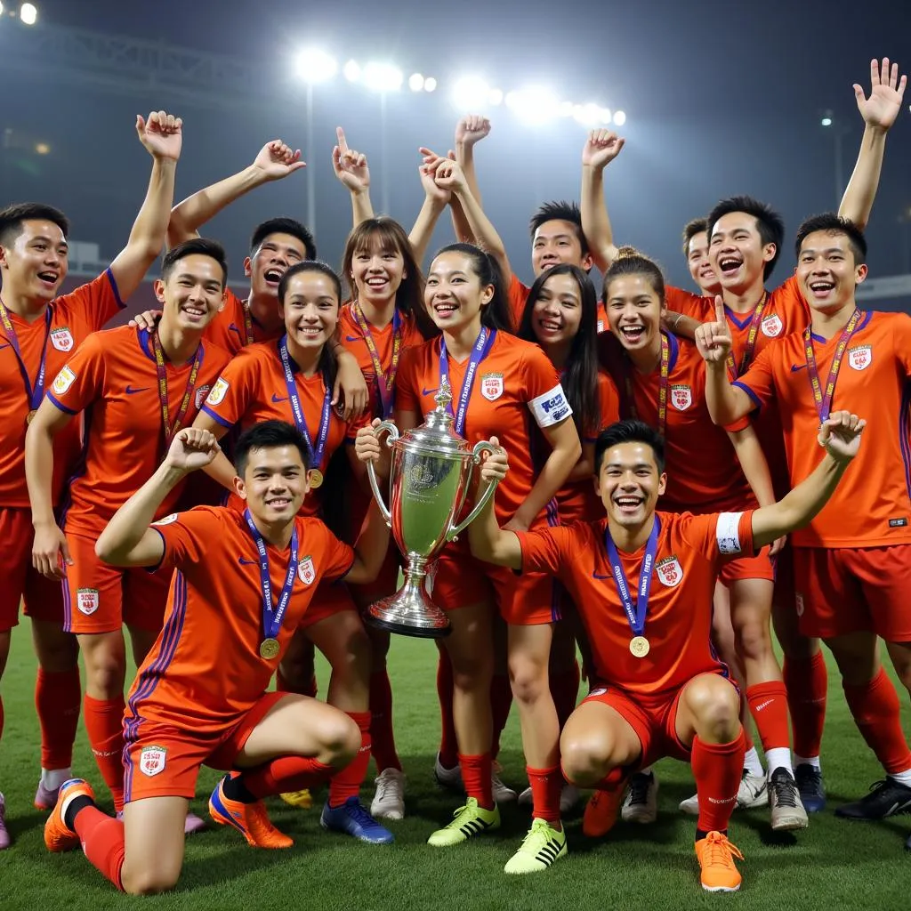 Hoàng Anh Gia Lai Vô Địch V-League