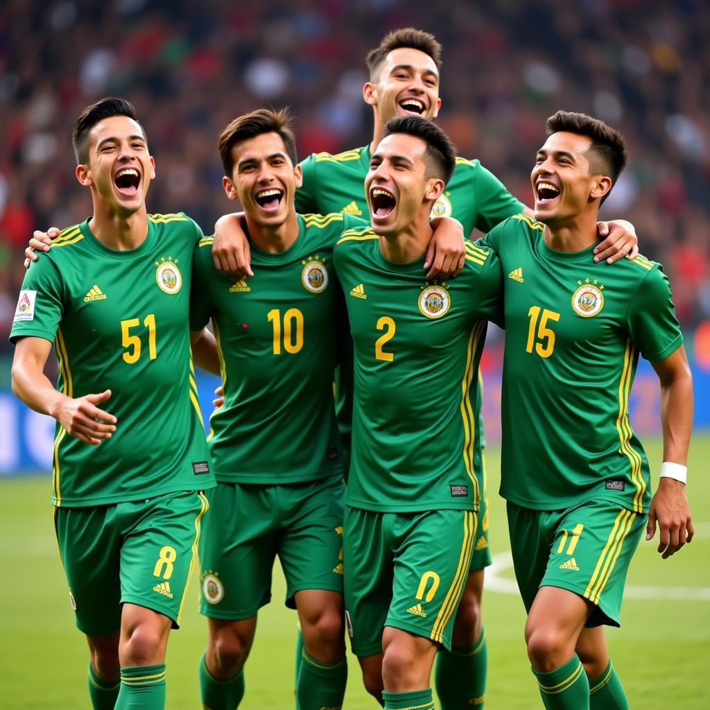 Cầu thủ Bolivia chinh phục giấc mơ World Cup