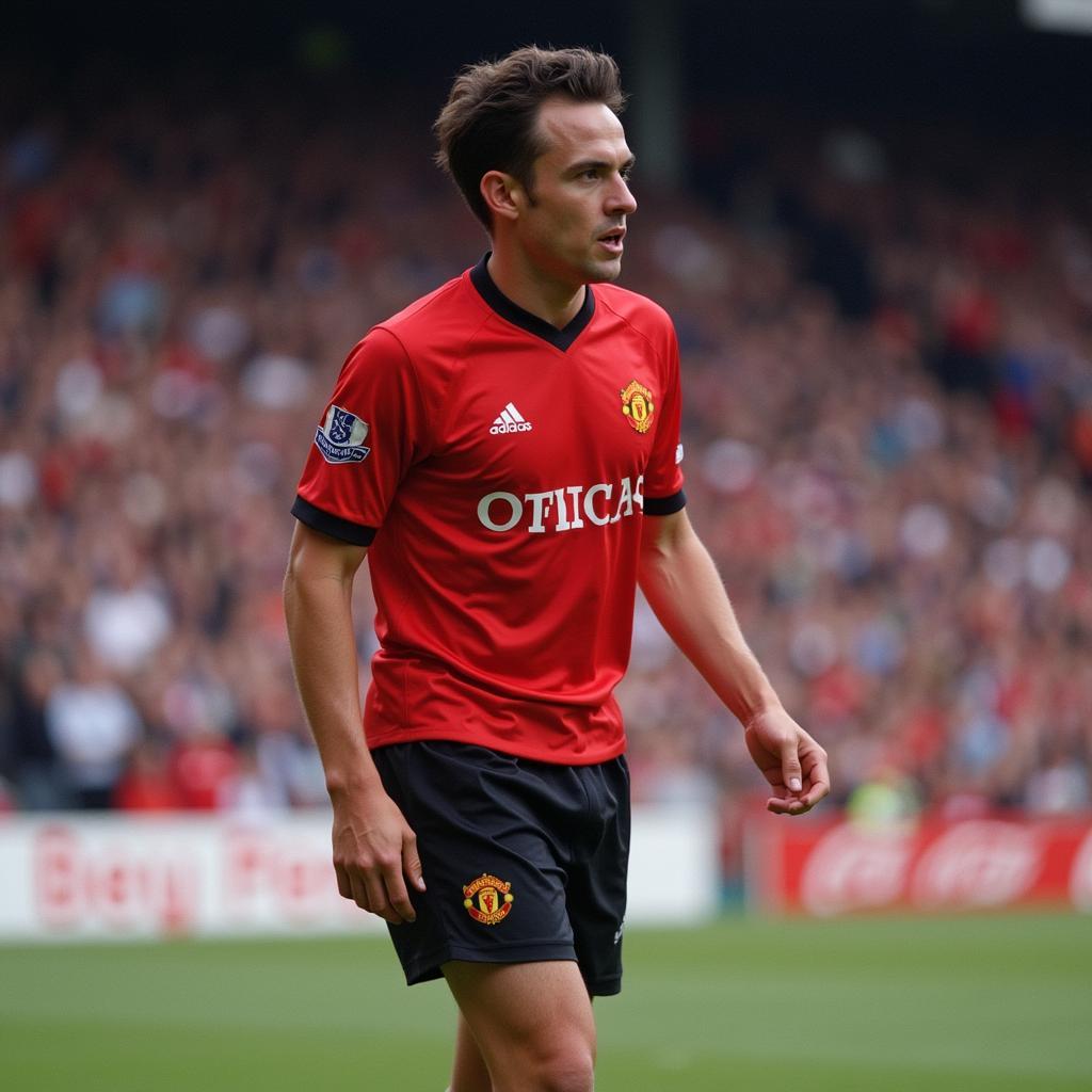 Chris Eagles trong màu áo Manchester United