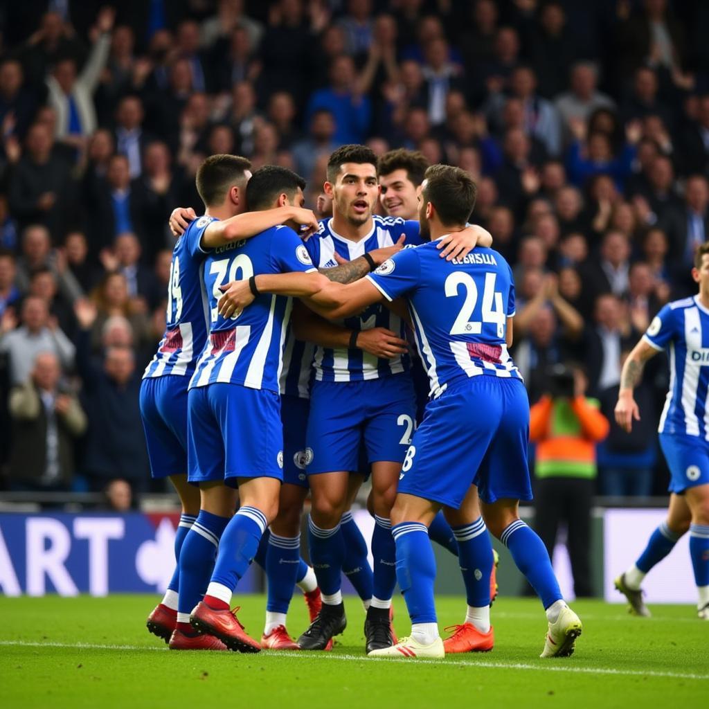 Christian Ceballos trong màu áo Brighton