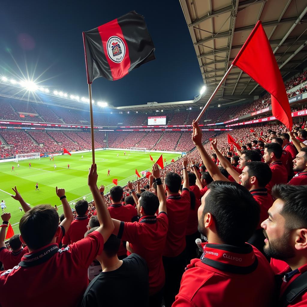 Club Atlas Fans Celebrating