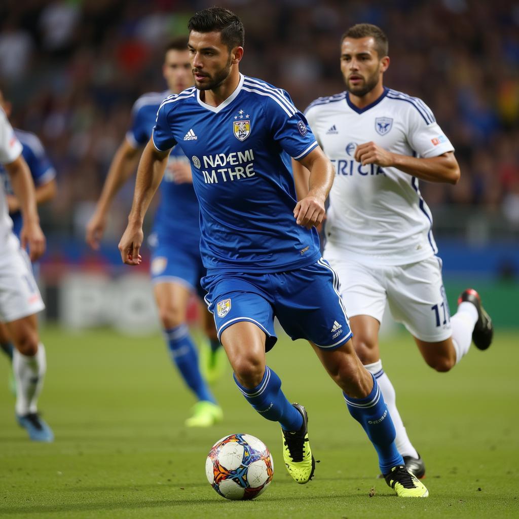 Facundo Colidio in action for Tigre