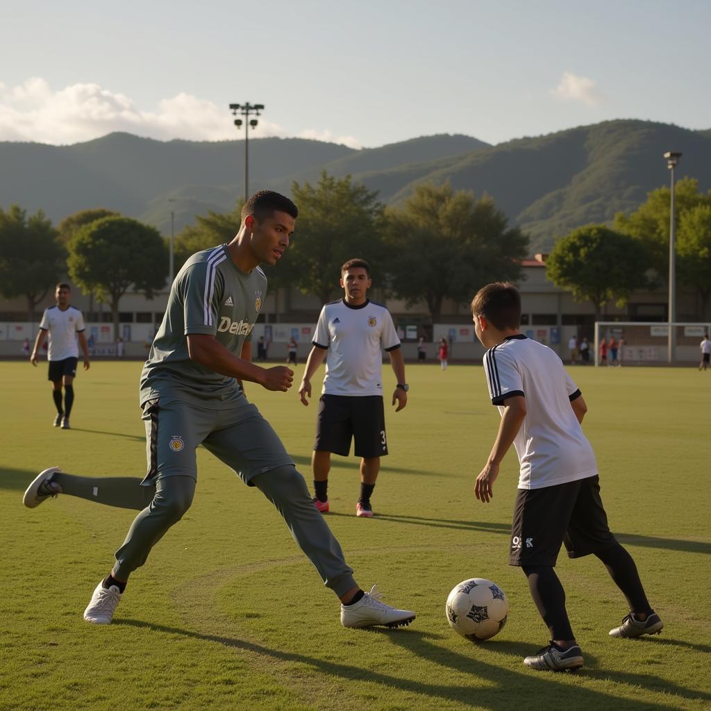 Cristiano Ronaldo trở lại igralište