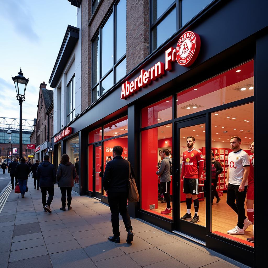 Aberdeen FC Shop Storefront