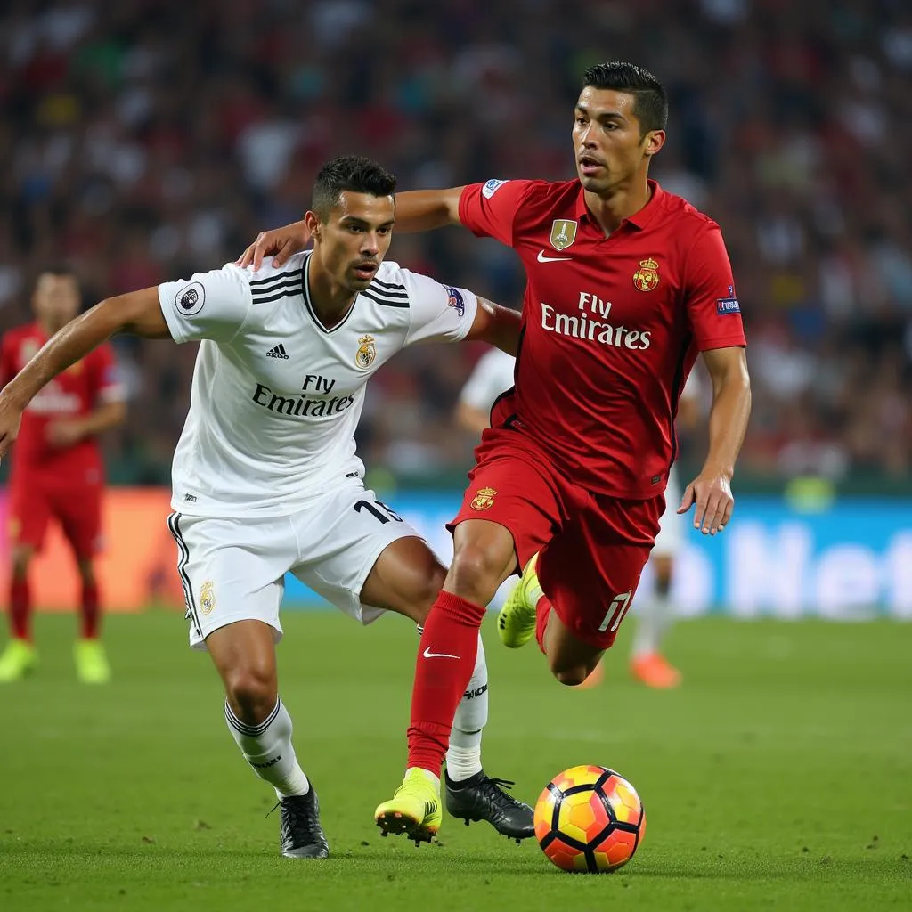 Cristiano Ronaldo thi đấu với tinh thần culio