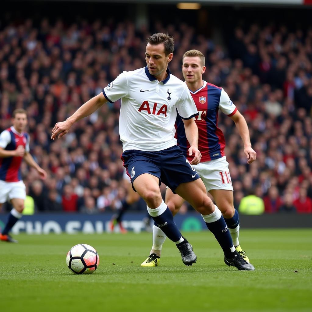 Damián Rafael van der Vaart trong màu áo Tottenham Hotspur