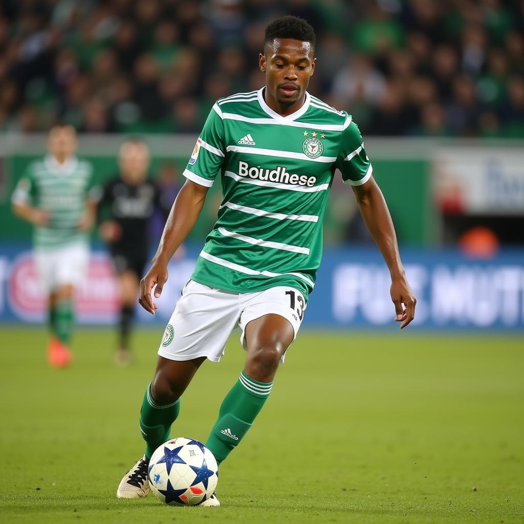 Demetri Mitchell thi đấu cho Hibernian