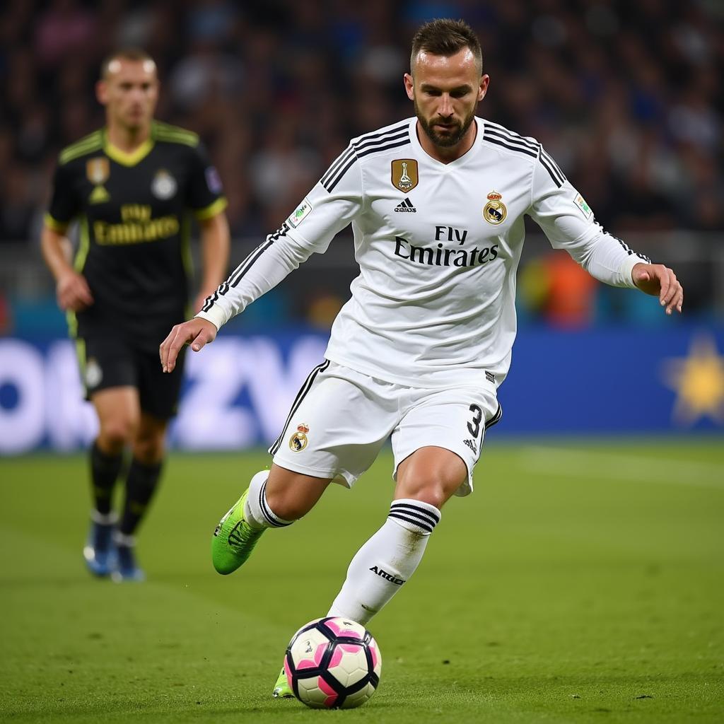 Didier Digard trong màu áo Real Madrid