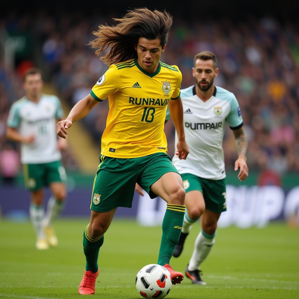 Diego Lainez thể hiện phong cách cá tính