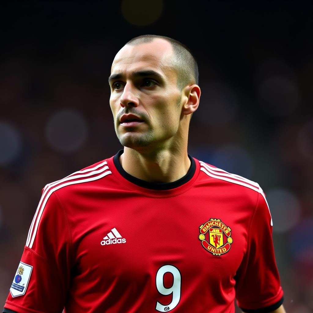 Dimitar Berbatov trong màu áo số 9