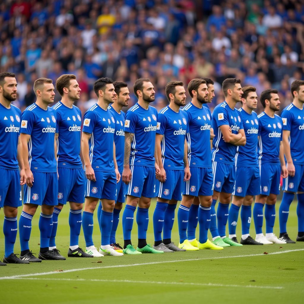 CD Leganés starting lineup