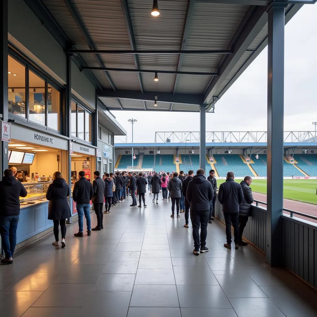 Eastleigh FC Stadium Concourse