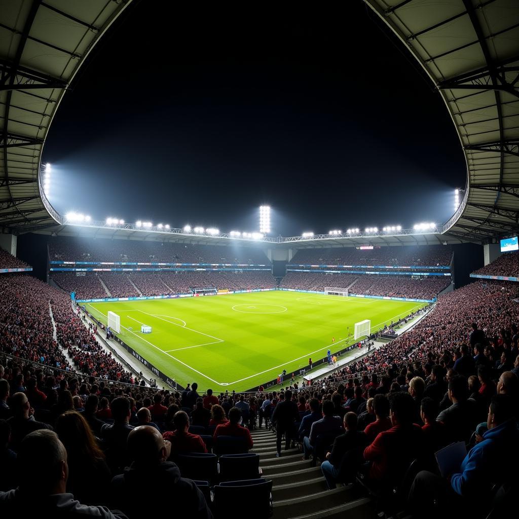 Night Match at Estadio El Montecillo