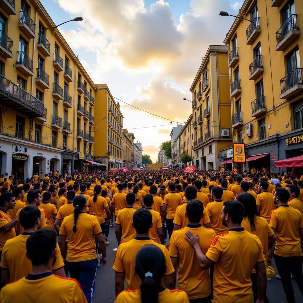 Fan hâm mộ Barcelona SC