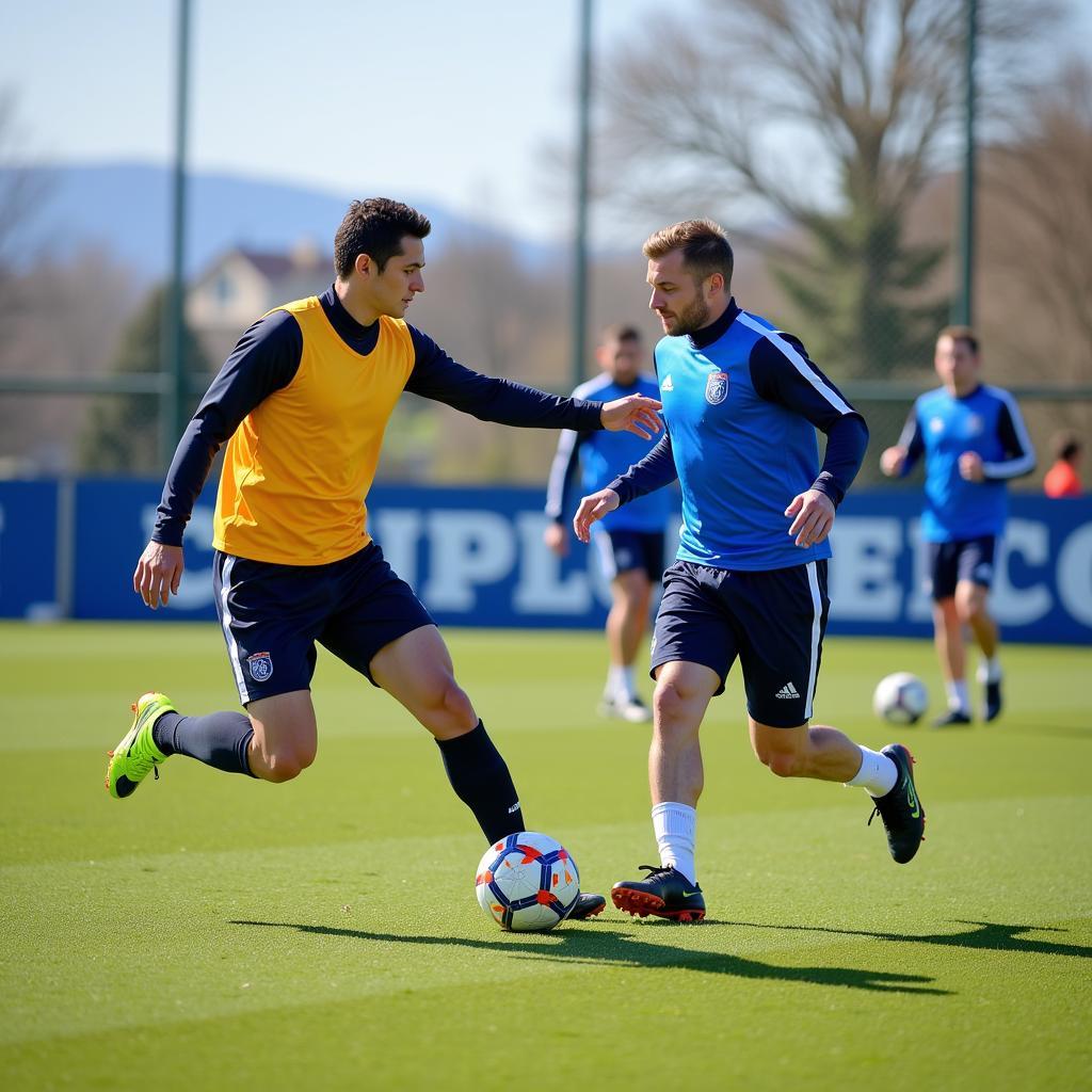 FC Porto B tập luyện