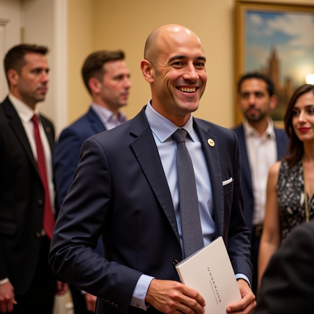 Felipe Avenatti tham gia hoạt động từ thiện