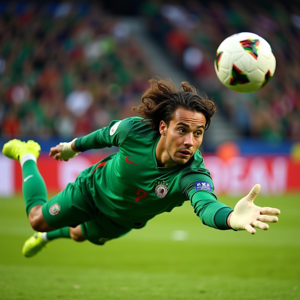 Francisco Guillermo Ochoa bay người cản phá