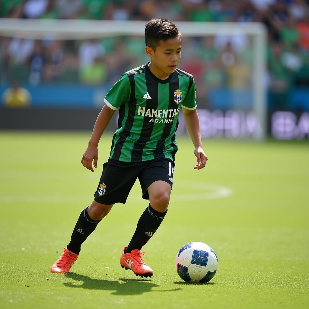 Gabriel Felix trong màu áo Palmeiras