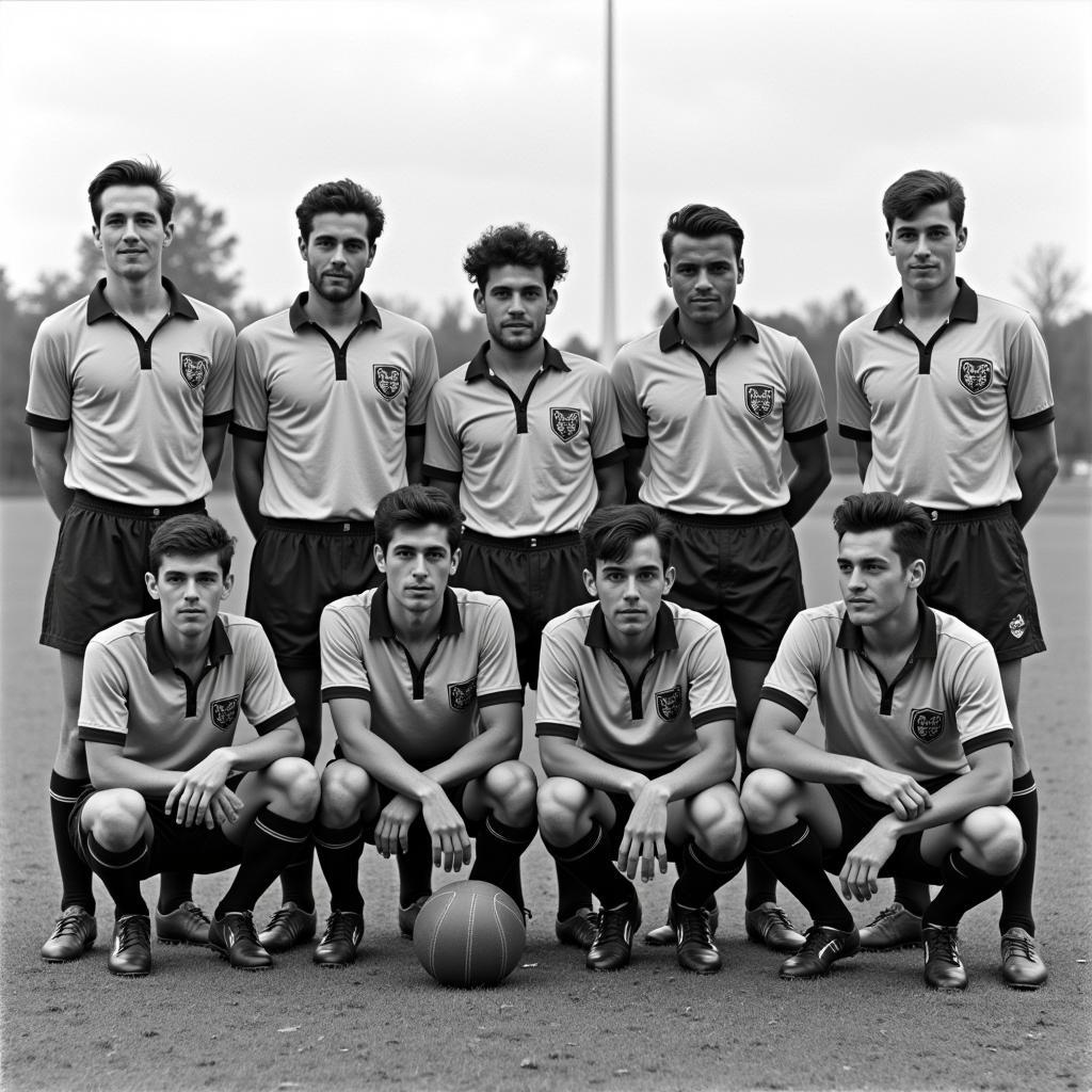 Gremio players in the 1920s