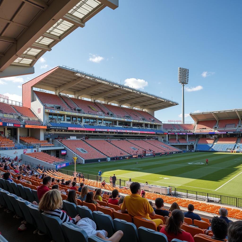 Hindmarsh Stadium được nâng cấp hiện đại