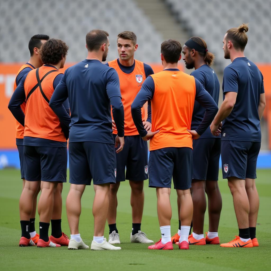 Houston Dynamo Coaching Staff Meeting