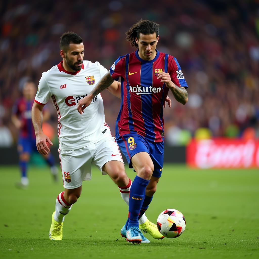 Isaac Cuenca thể hiện kỹ thuật điêu luyện