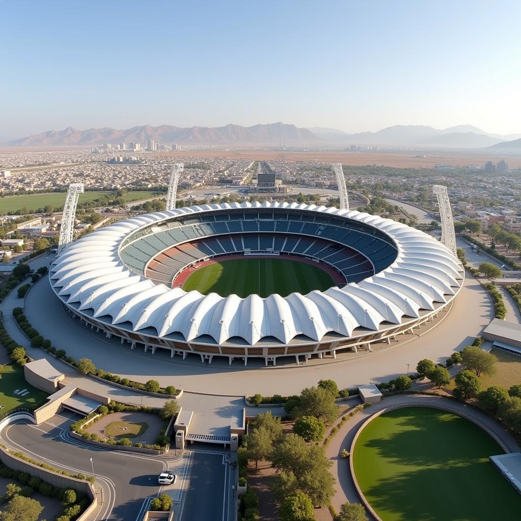 Toàn cảnh Jaber Al-Ahmad International Stadium