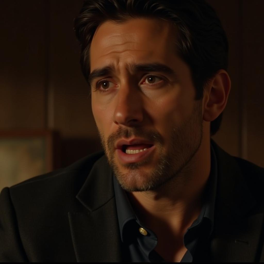 Jake Gyllenhaal trong một cảnh phim đầy cảm xúc