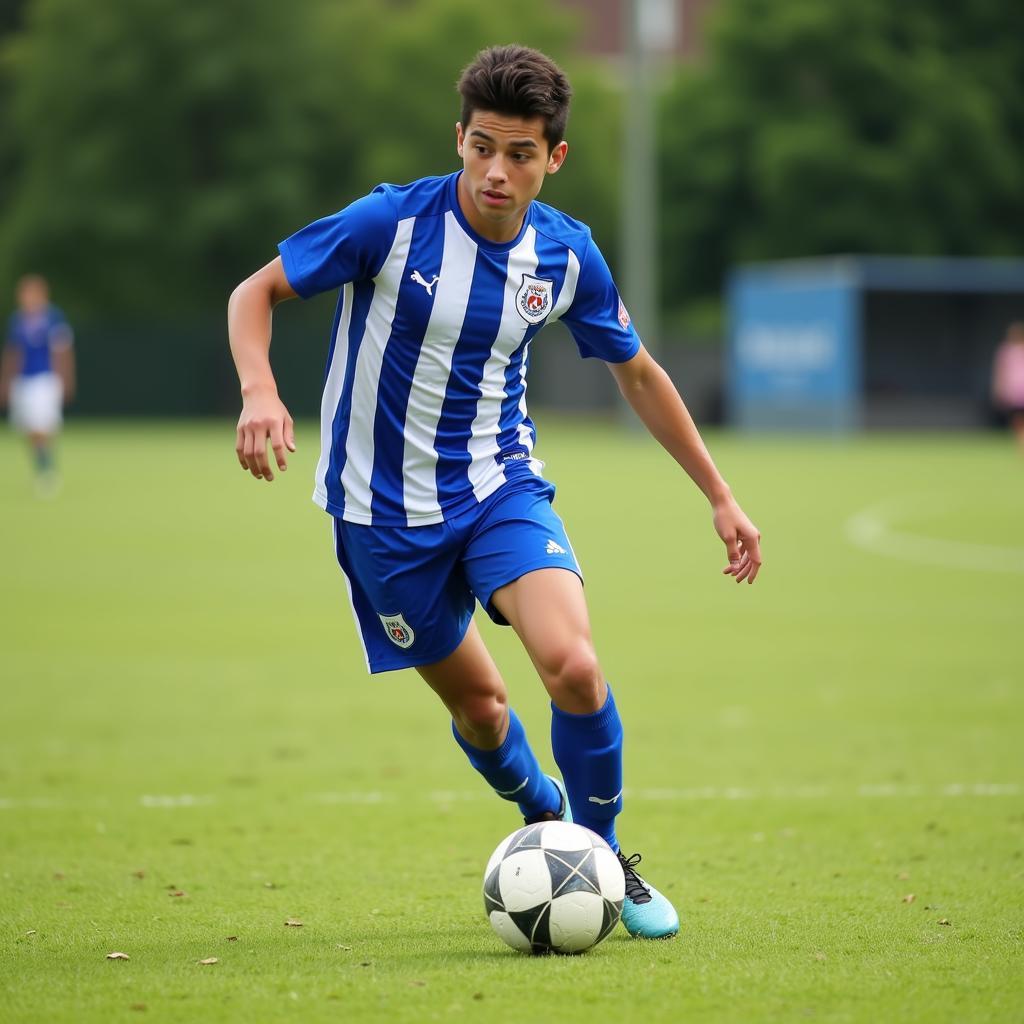 Javi Puado trong màu áo Espanyol