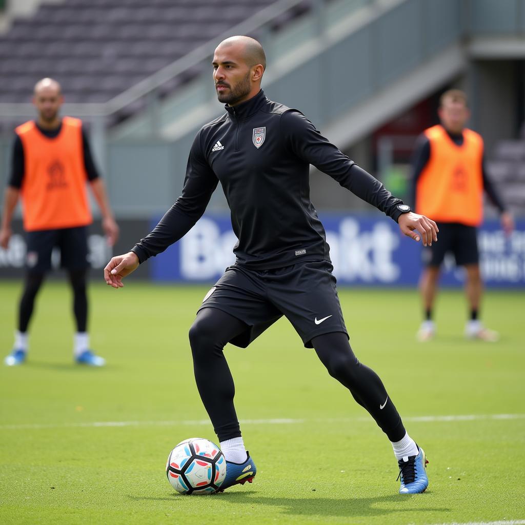 Joao Mario tập luyện cùng đồng đội mới