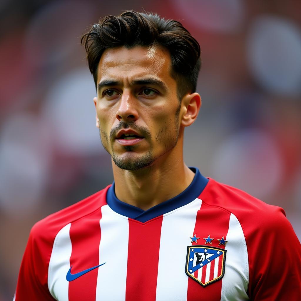 Joaquin Molina trong màu áo Atletico Madrid