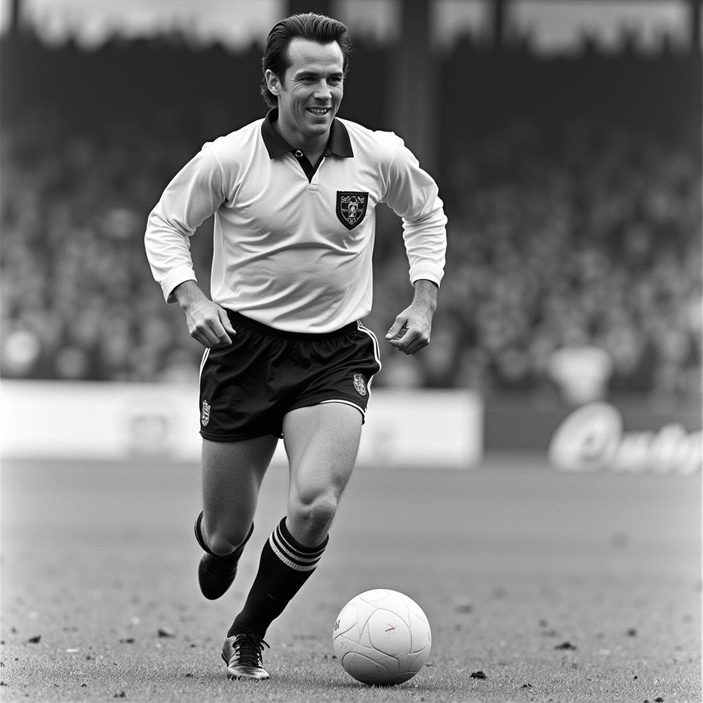 John Charles trong màu áo Leeds United