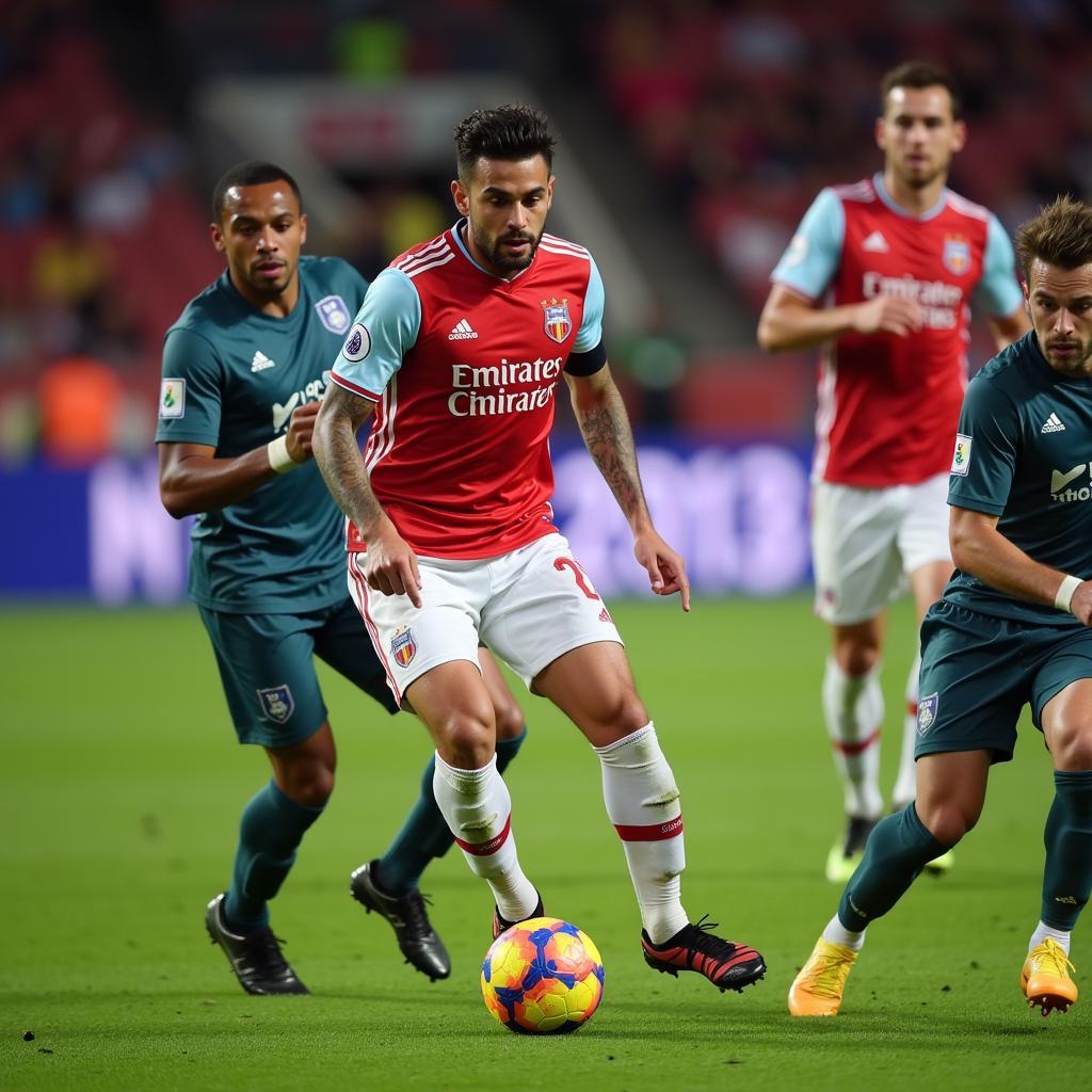 José Luis Gayà showcasing his skills