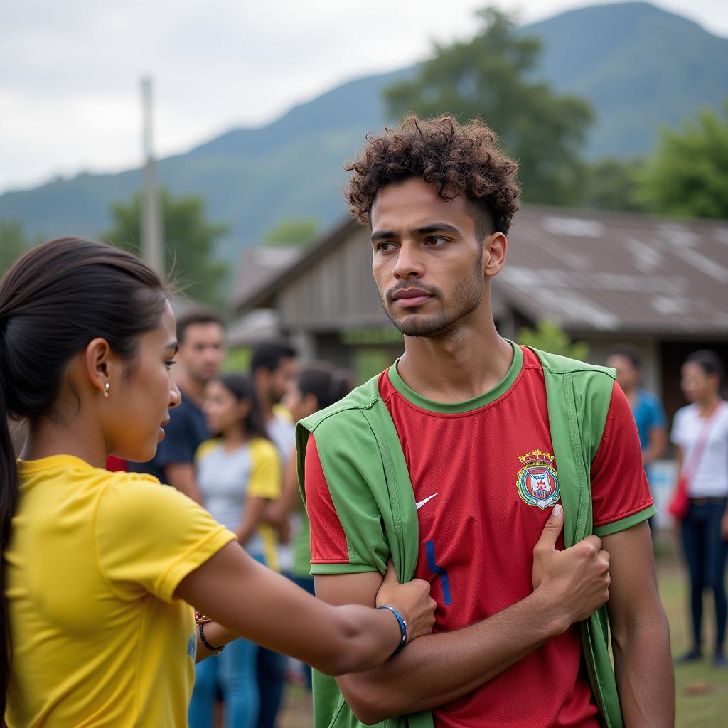 Juan Pablo Pino trở về quê hương Colombia