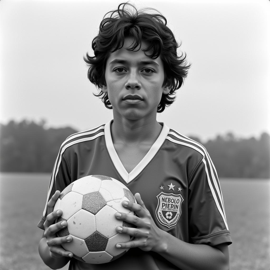 Julio Iglesias as a Young Soccer Player