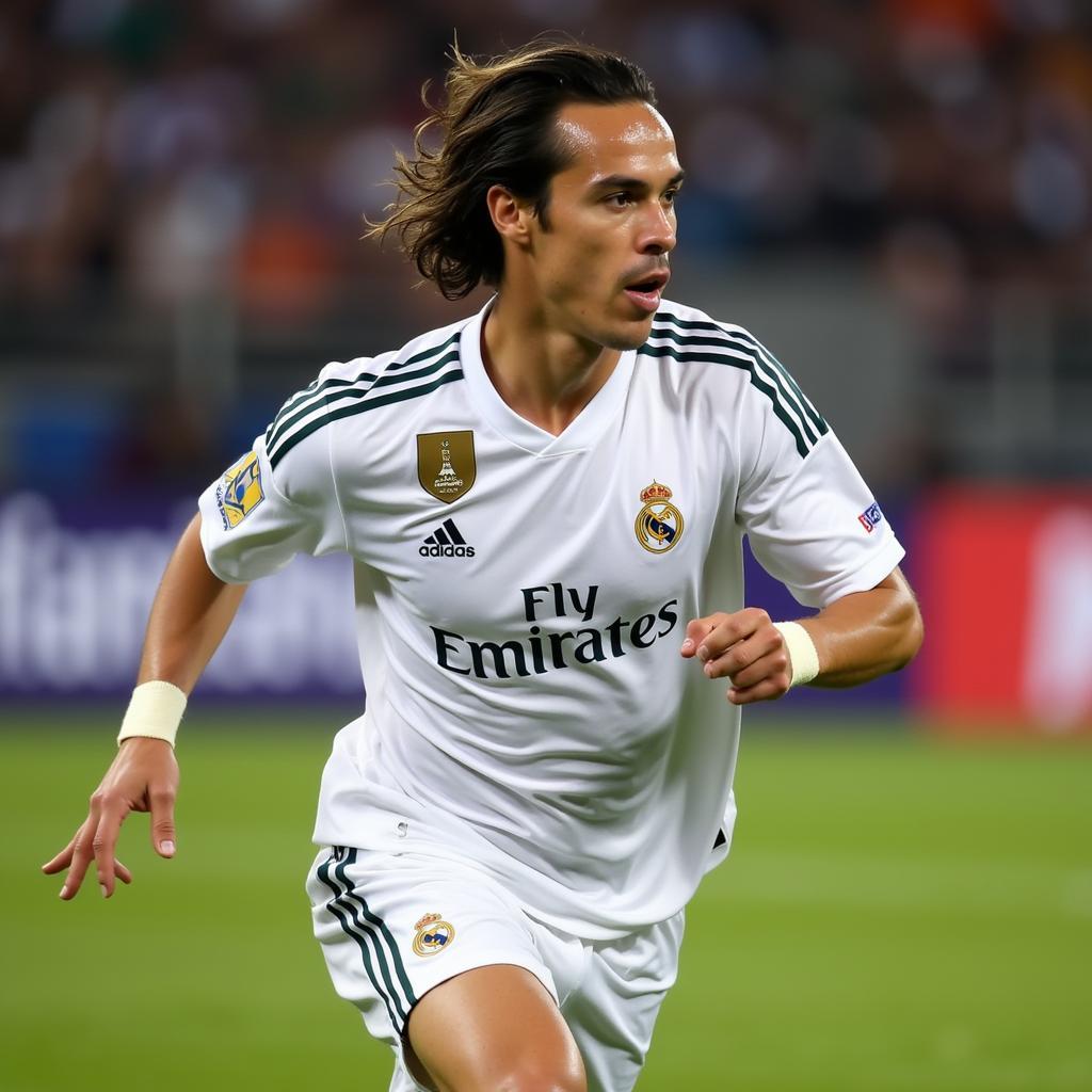 Kaka trong màu áo Real Madrid số 8